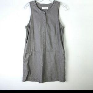 Everlane Mini Shift Dress Gray Cotton #1807